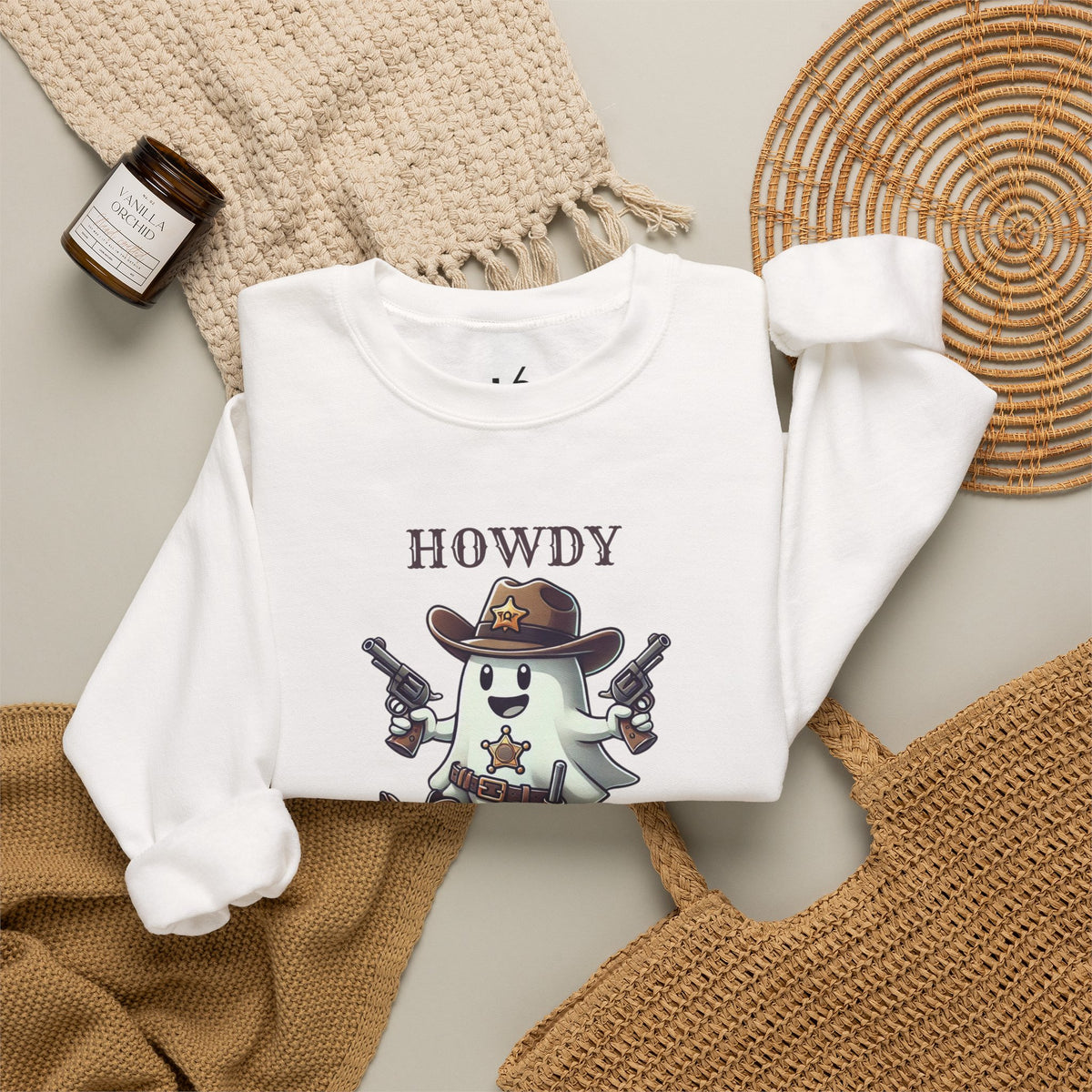 Howdy Halloween Western Sweatshirt