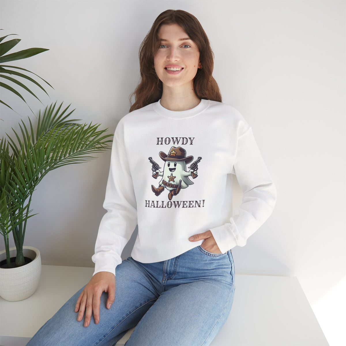 Howdy Halloween Western Sweatshirt