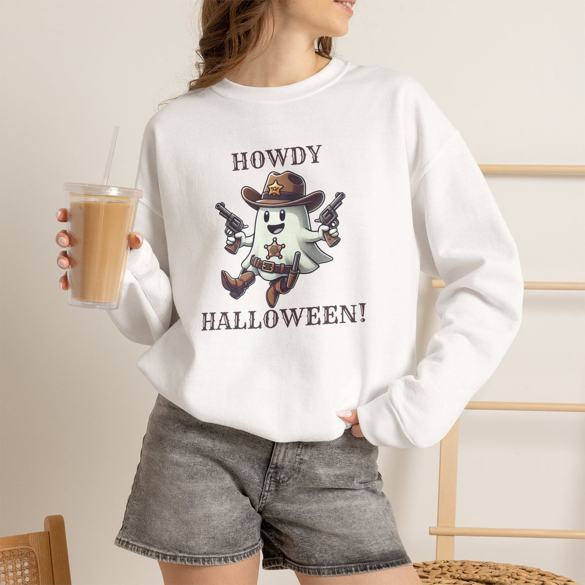 Howdy Halloween Western Sweatshirt